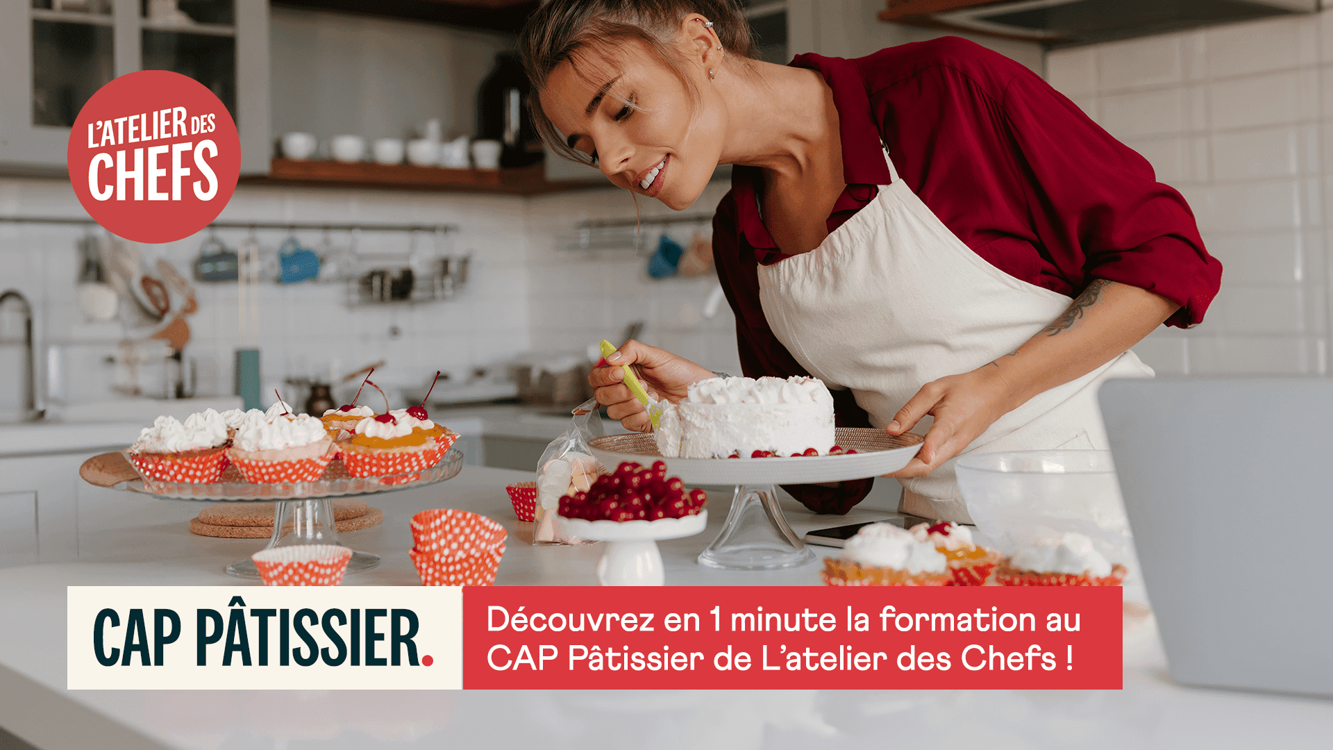 Le CAP Pâtisserie avec L'atelier des Chefs ! 