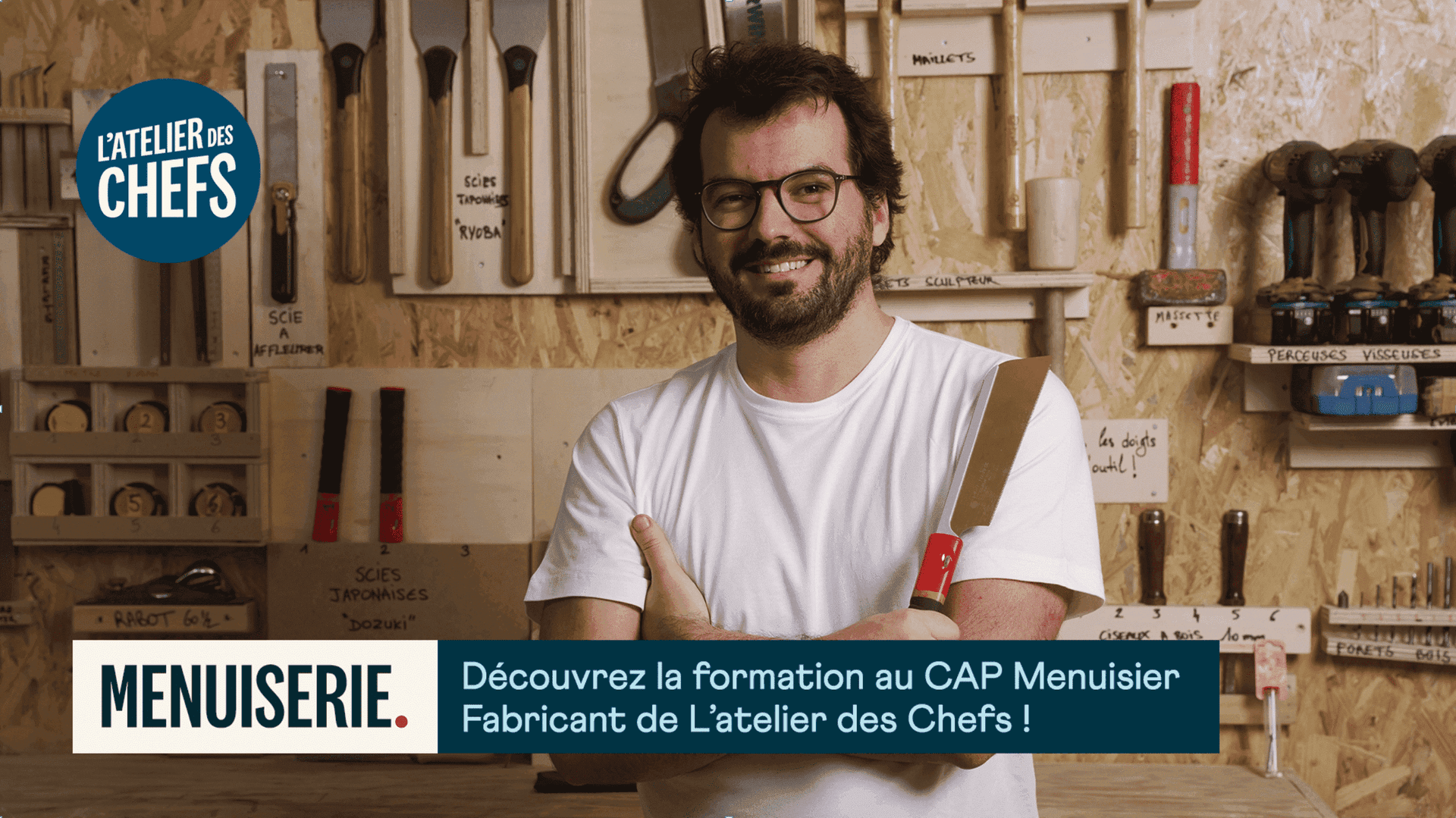 Le CAP Menuisier Fabricant avec L'atelier des Chefs ! 