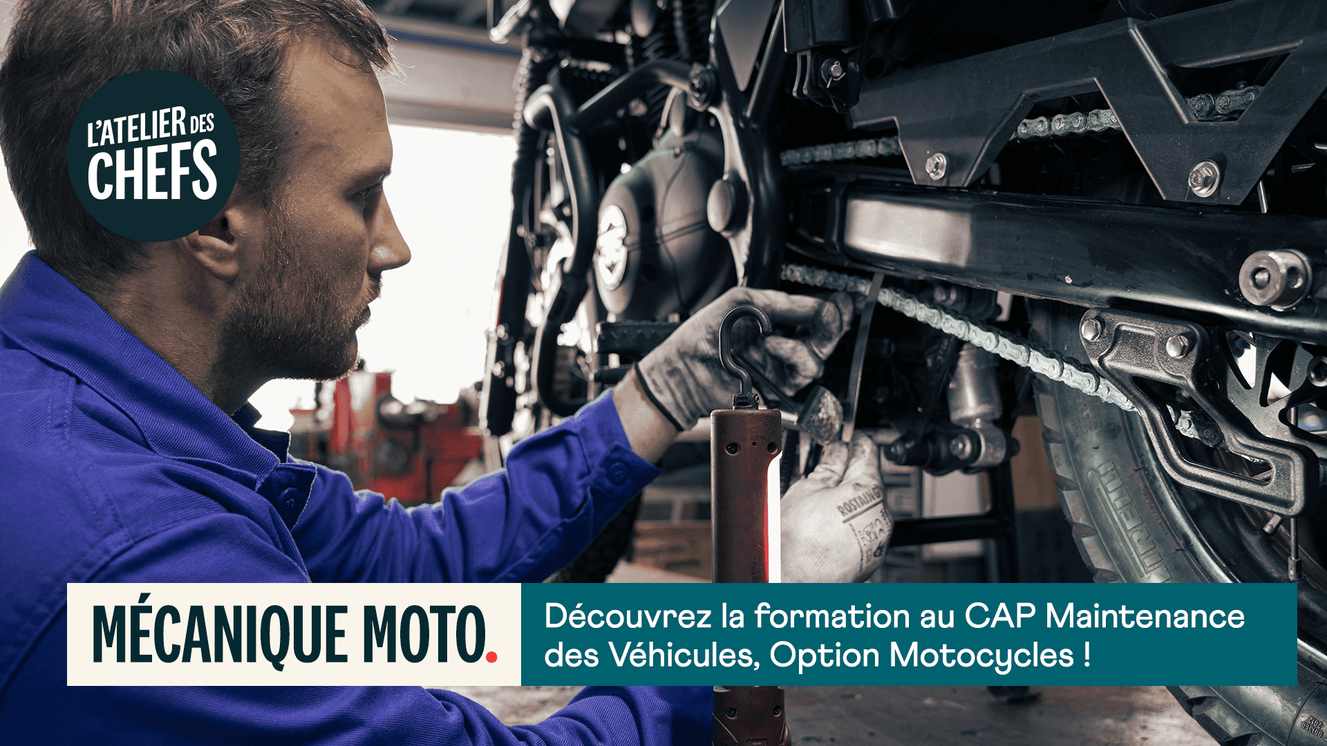 N'attendez plus pour la formation CAP Maintenance des Véhicules - Motocycles (MVC)