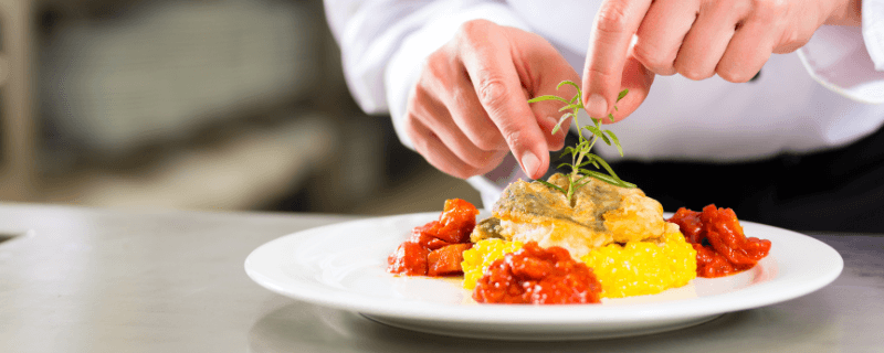 Salaire avec un TP Cuisine