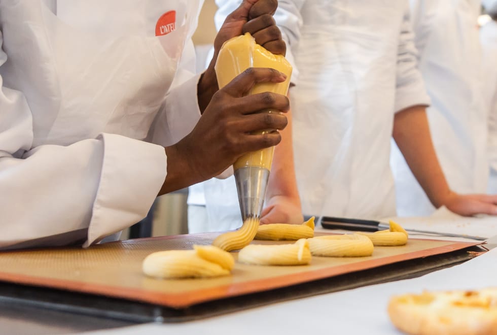 Pâte à choux et île flottante