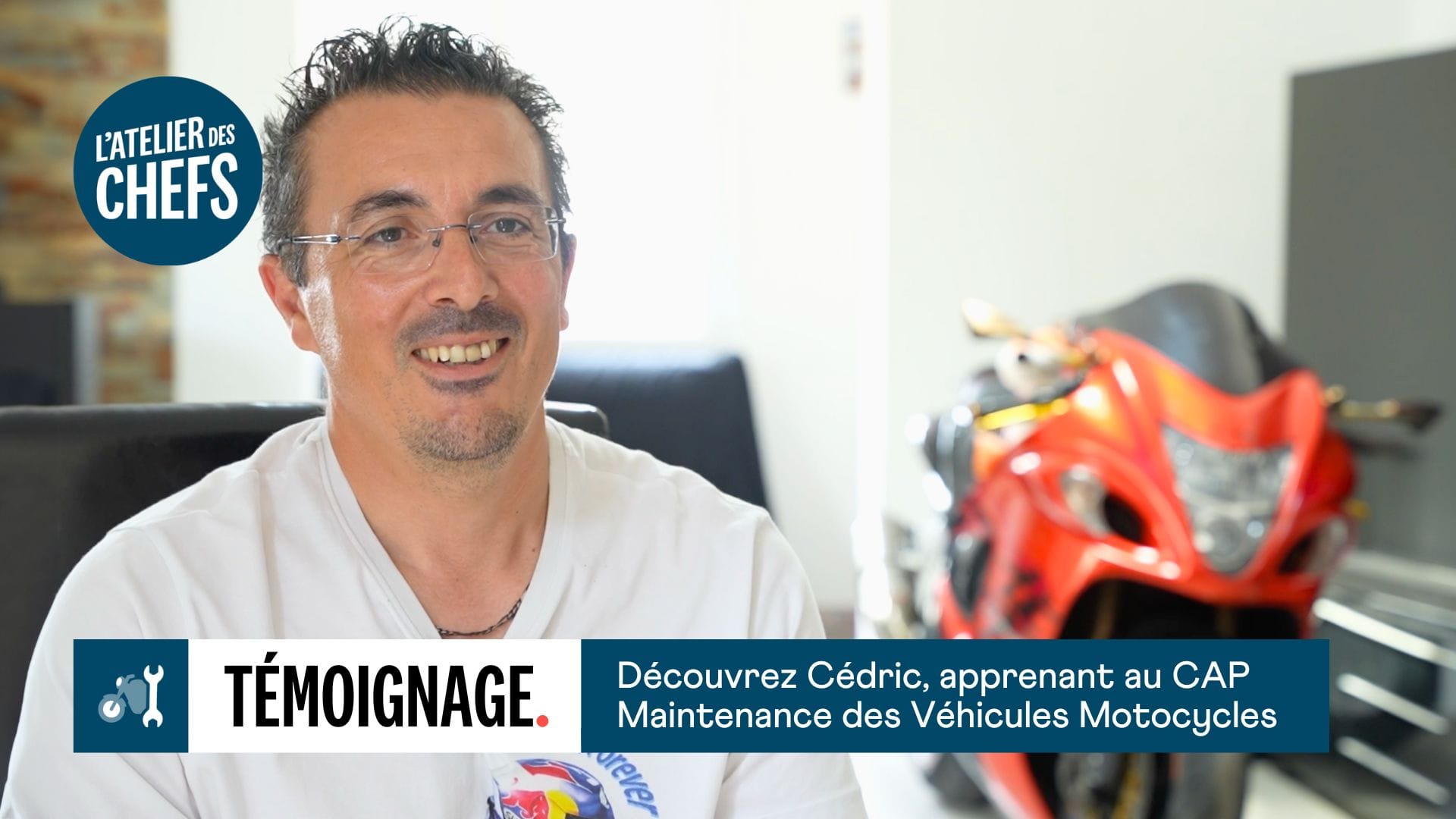 A la rencontre de Cédric, diplômé du CAP MVC 2024